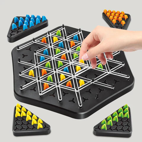 ChainGame - kedja triangel schack familj bräde roligt spel
