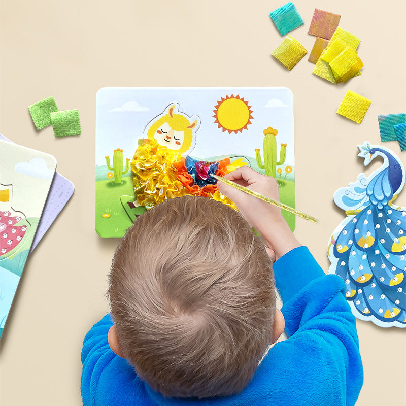 StickerCraft | Bygg unika konstverk - Kreativt prickningsspel