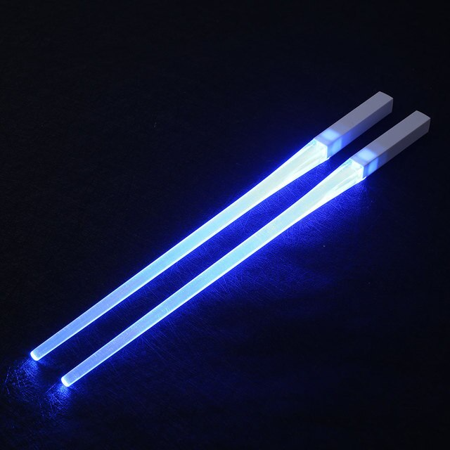 Lightsaber-ätpinnar | Ljus och skoj vid bordet - uppladdningsbara LED-ätpinnar