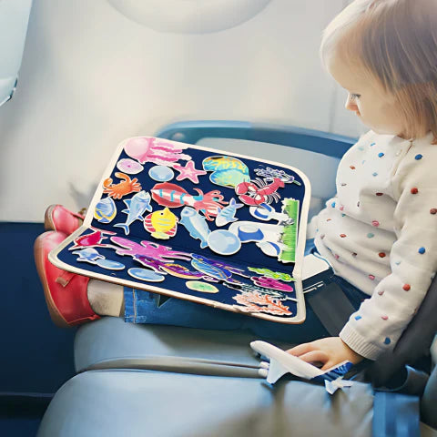 StoryFelt | Interaktiv lek - Montessori-set med berättelser i filt
