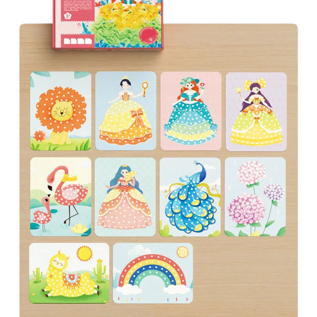 StickerCraft | Bygg unika konstverk - Kreativt prickningsspel