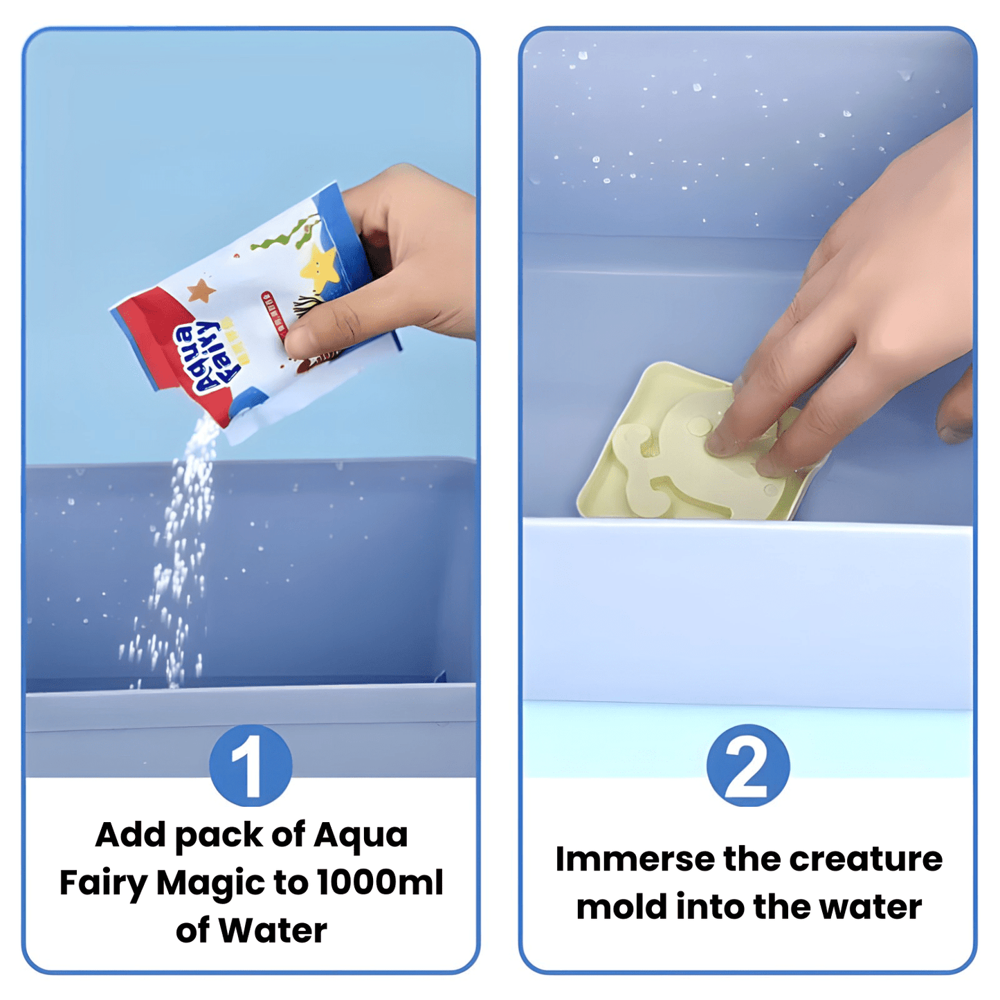 WaterWonders Kit | Skapa och lek med vatten - Pedagogiskt pysselkit