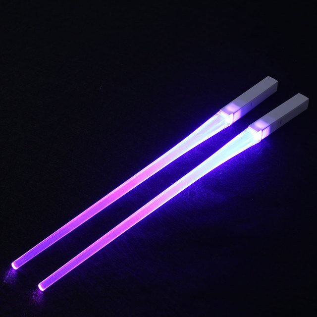Lightsaber-ätpinnar | Ljus och skoj vid bordet - uppladdningsbara LED-ätpinnar
