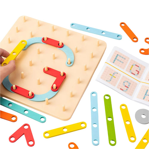 ThinkFit | Uppmuntra logiskt och kreativt tänkande - Montessori-pussel i trä