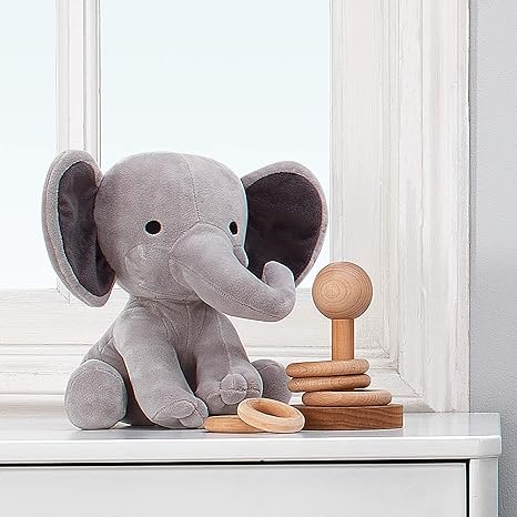 LittleJumbo | Söt elefant med mjuk päls - Mjukisdjur för barn