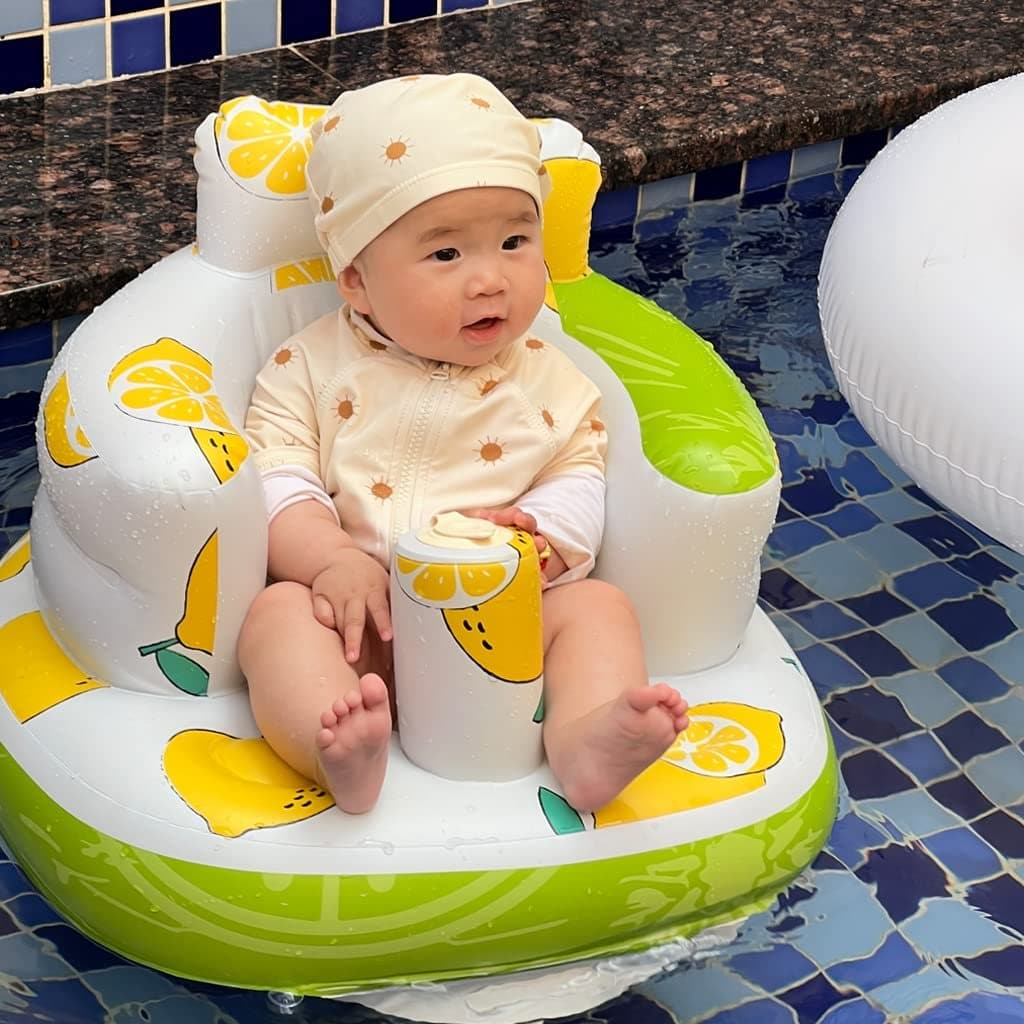SoftNest | Lätt och praktisk - Uppblåsbar babystol