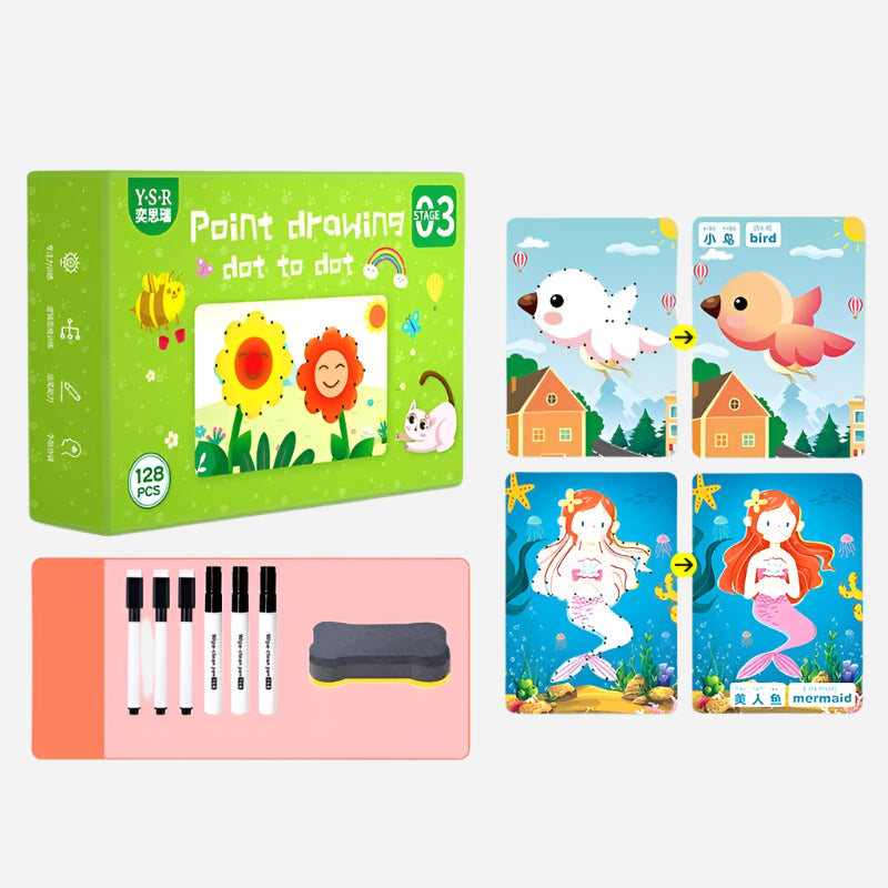 FunBook | Kreativa linjer och mönster - Pedagogisk skrivbok