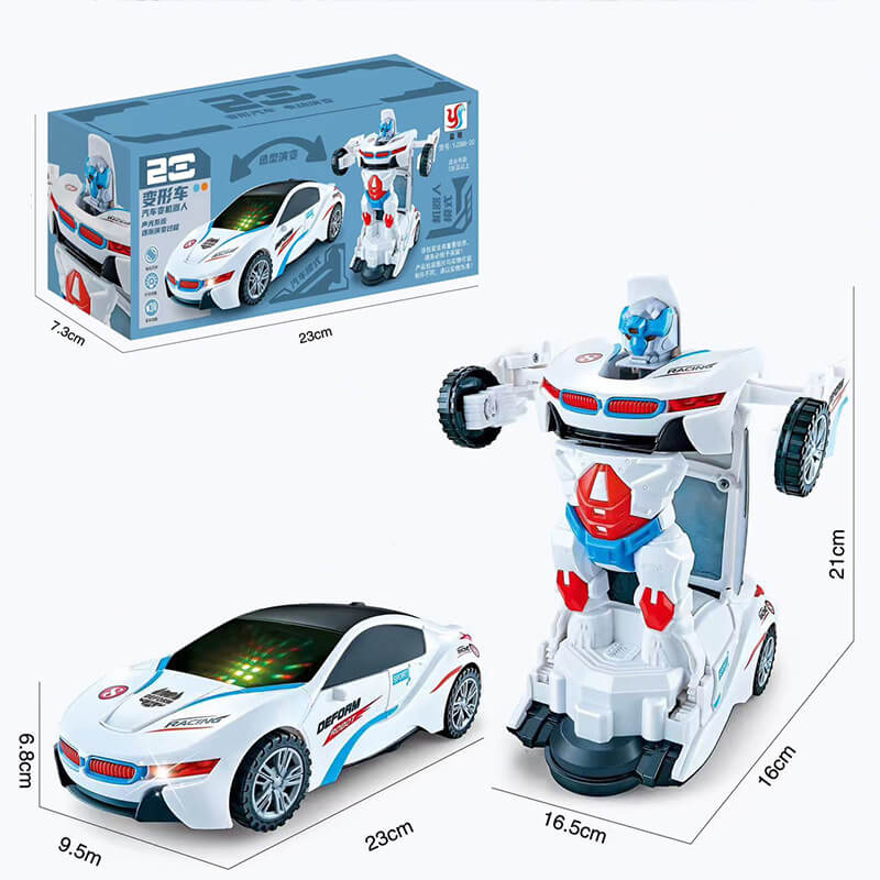 Transformer Toy Car | Spänning på ett ögonblick - Leksaksbil som förvandlas för barn