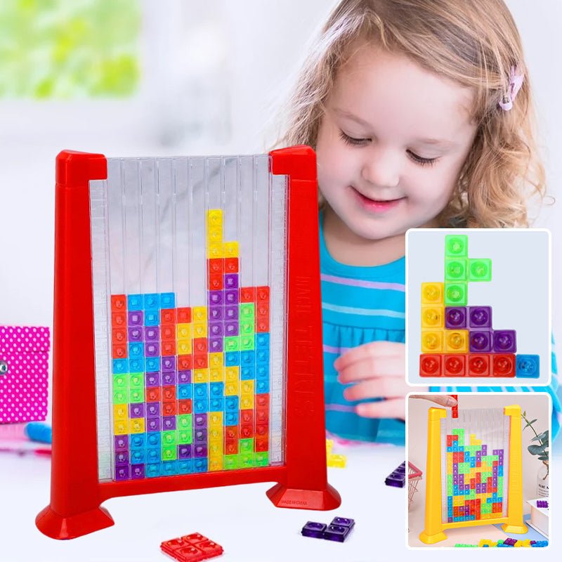 Stack & Solve | Lär dig bygga och lösa - Pedagogisk byggklossuppsättning