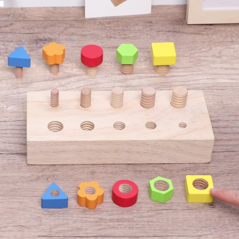 PuzzleBolt | Förbättra motorik - Finkänsligt pusselbräda