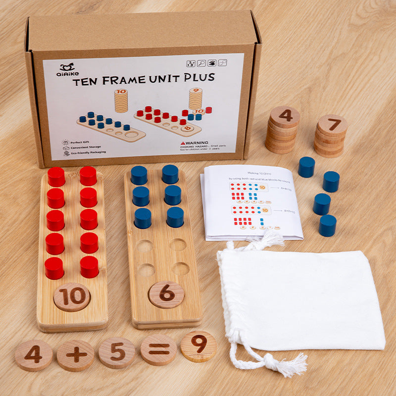 ChipChop | Utveckla matematiska färdigheter och kreativitet - Montessori Maths Board