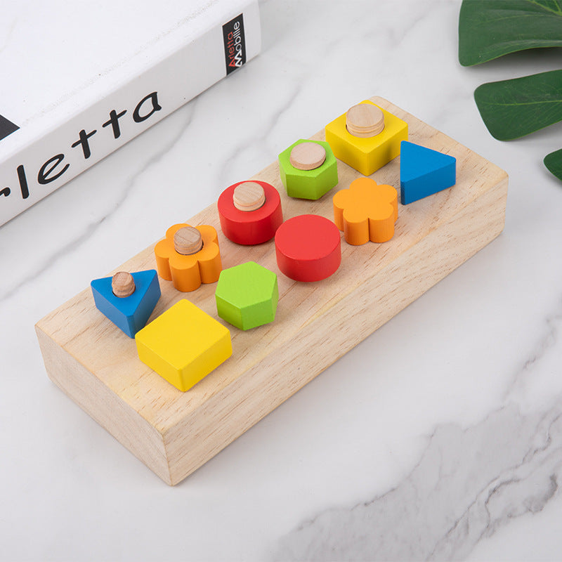 PuzzleBolt | Förbättra motorik - Finkänsligt pusselbräda