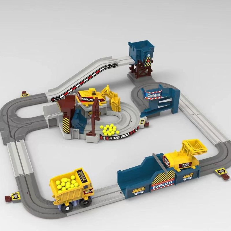 BuildTrack | Verkstad och körbana - Byggbana Lekset