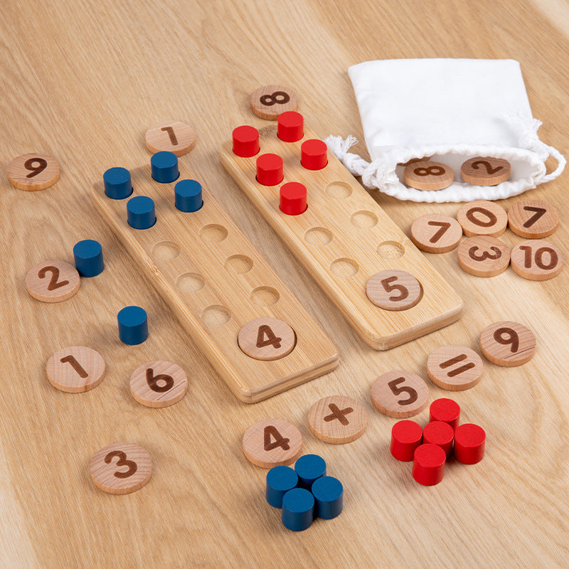 ChipChop | Utveckla matematiska färdigheter och kreativitet - Montessori Maths Board
