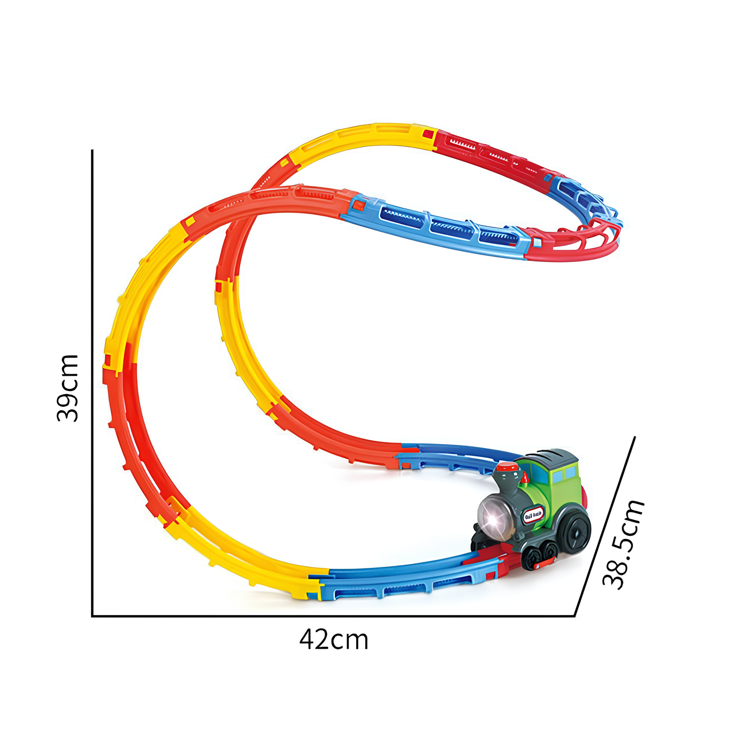 RollerRail Express | Fantasi och rörelse i ett - Leksakstågbana