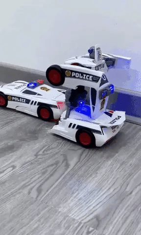 Transformer Toy Car | Spänning på ett ögonblick - Leksaksbil som förvandlas för barn