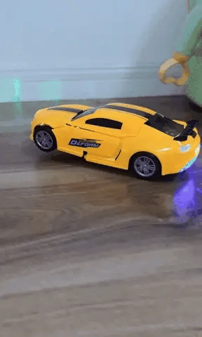 Transformer Toy Car | Spänning på ett ögonblick - Leksaksbil som förvandlas för barn