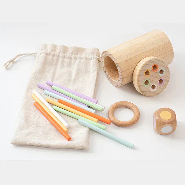 MatchSticks | Färgglad inlärning och balansering - Pedagogiskt träspel
