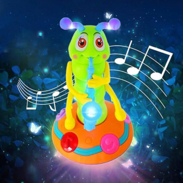 BoogieBug | Gungande skoj med musik och ljus - Larv med musiklek