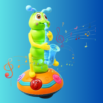BoogieBug | Gungande skoj med musik och ljus - Larv med musiklek