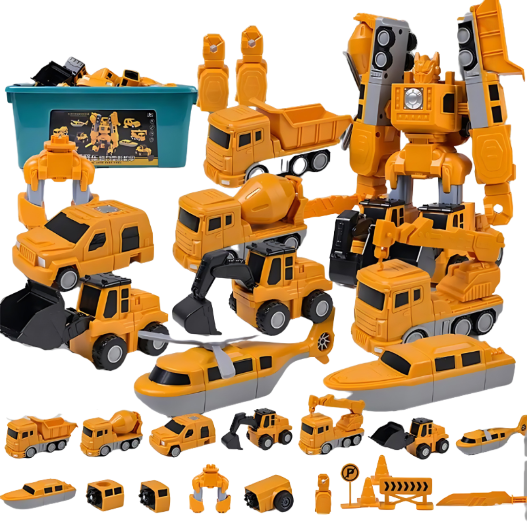 MagnaBot | Skapa rörliga och roterande figurer - Magnetisk robotbyggsats