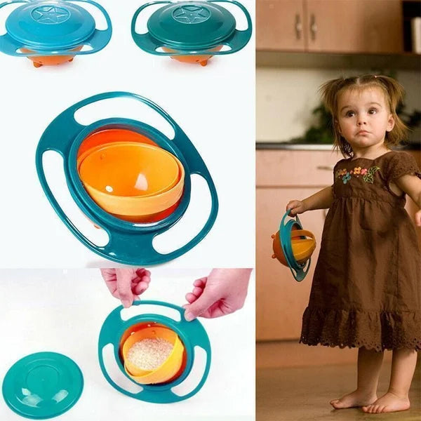 SnackBuddy | Smart design mot spill - Spillfri babyskål