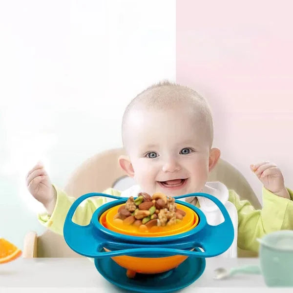 SnackBuddy | Smart design mot spill - Spillfri babyskål