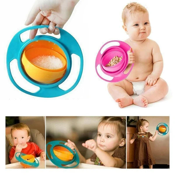 SnackBuddy | Smart design mot spill - Spillfri babyskål