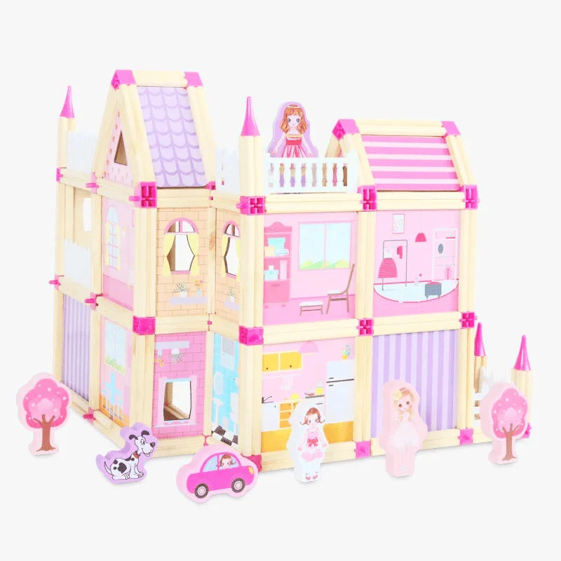 ConstructoPlay | Fantasifullt byggande och lek - Magnetiska träklossar