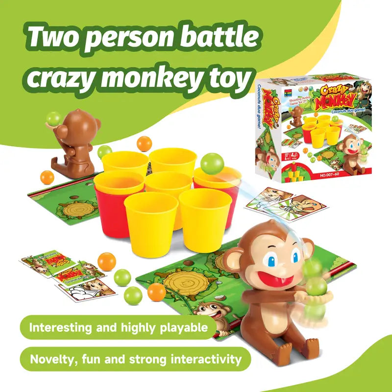 CrazyMonkey | Sikta, skjut och gör mål - Interaktivt skjutspel