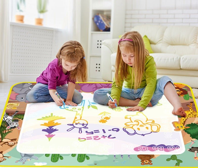 Magic Water Drawing mat | Lär dig läsa, skriva, rita och räkna
