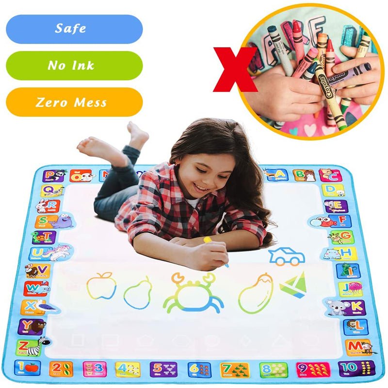 Magic Water Drawing mat | Lär dig läsa, skriva, rita och räkna