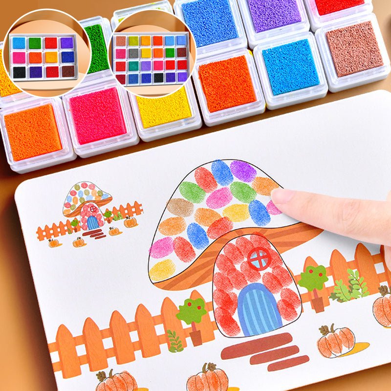 FingerFun | Upptäck och skapa på ett roligt sätt - Fingerfärgsset