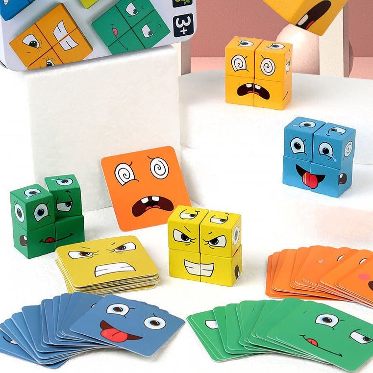 HappyFaces | lär dig förstå känslor - Familjebrädspel