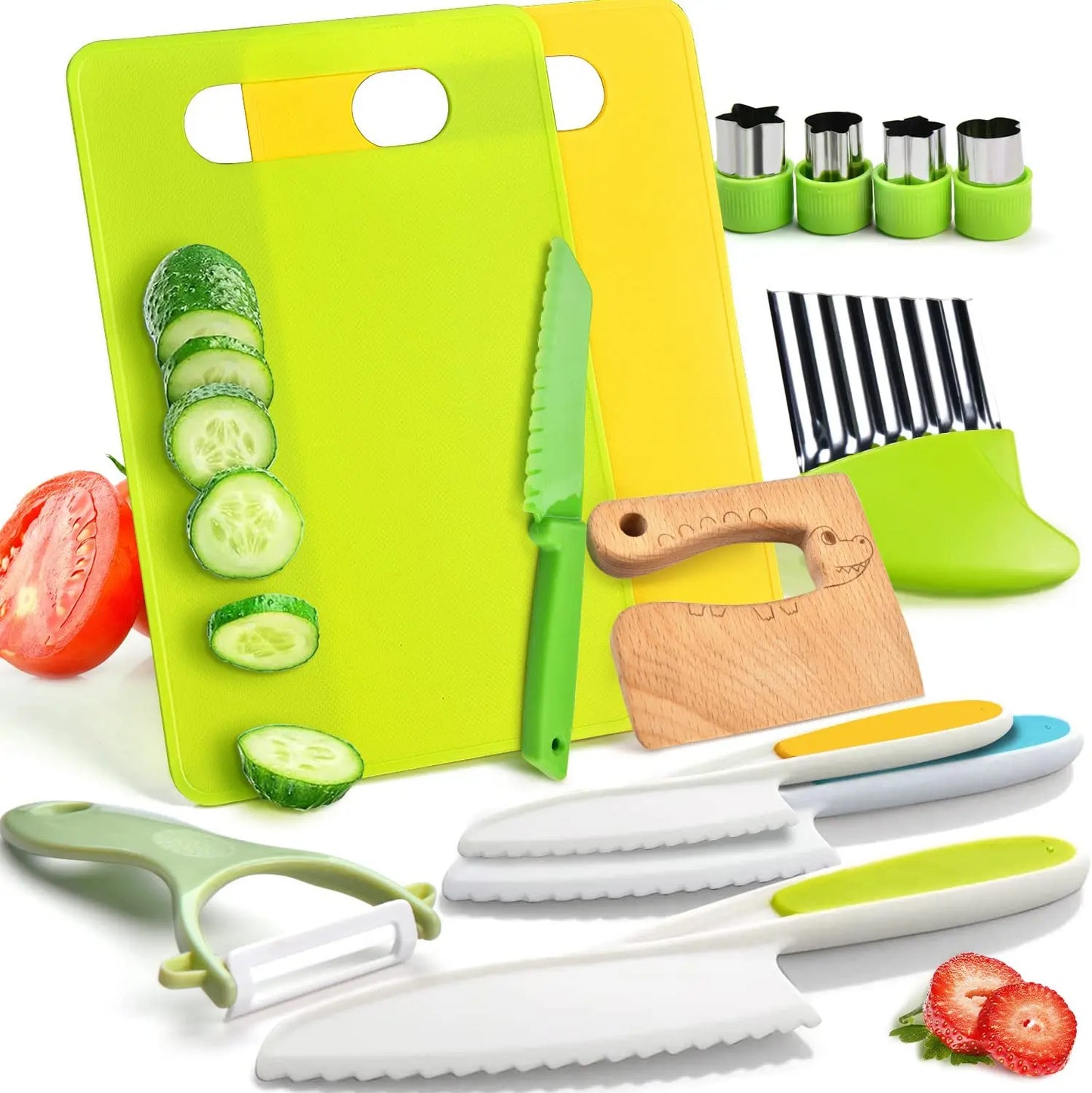 CreativeCook Kit | Säkert skärande - Leksaksköksset
