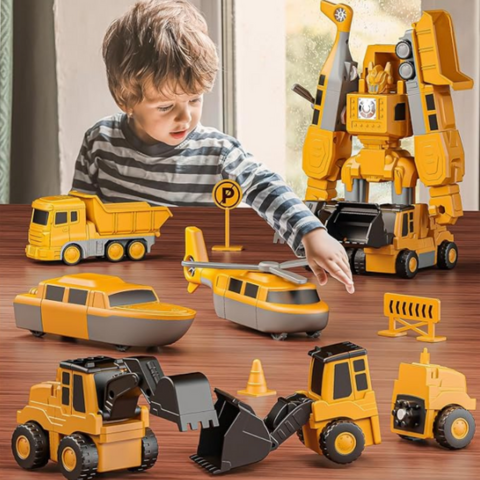 MagnaBot | Skapa rörliga och roterande figurer - Magnetisk robotbyggsats