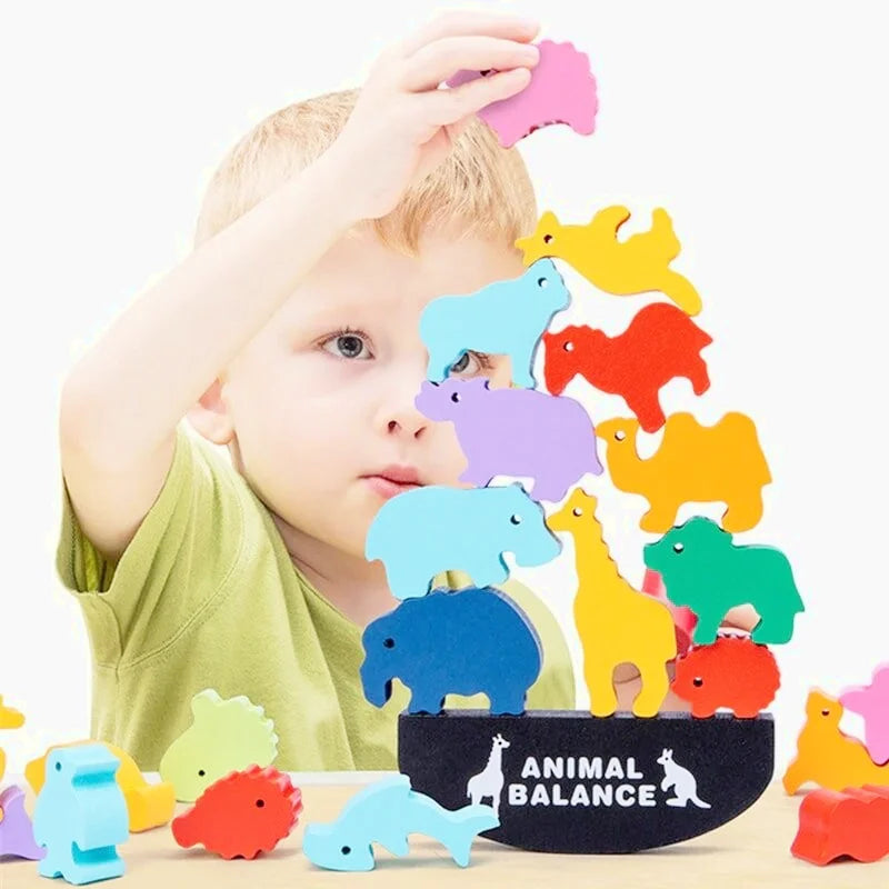 WobblePlay | Utmanande och lärorikt - Balansspel i trä