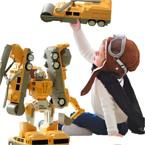 BuildoMagnet | Bygg fordon och robotar - Magnetiska leksaker