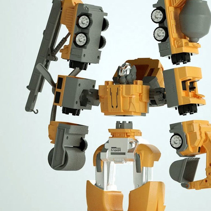 BuildoMagnet | Bygg fordon och robotar - Magnetiska leksaker