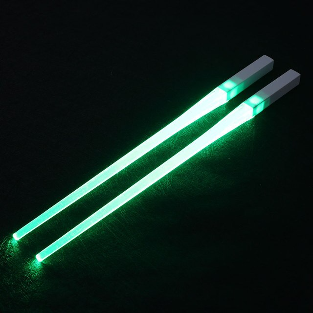 Lightsaber-ätpinnar | Ljus och skoj vid bordet - uppladdningsbara LED-ätpinnar