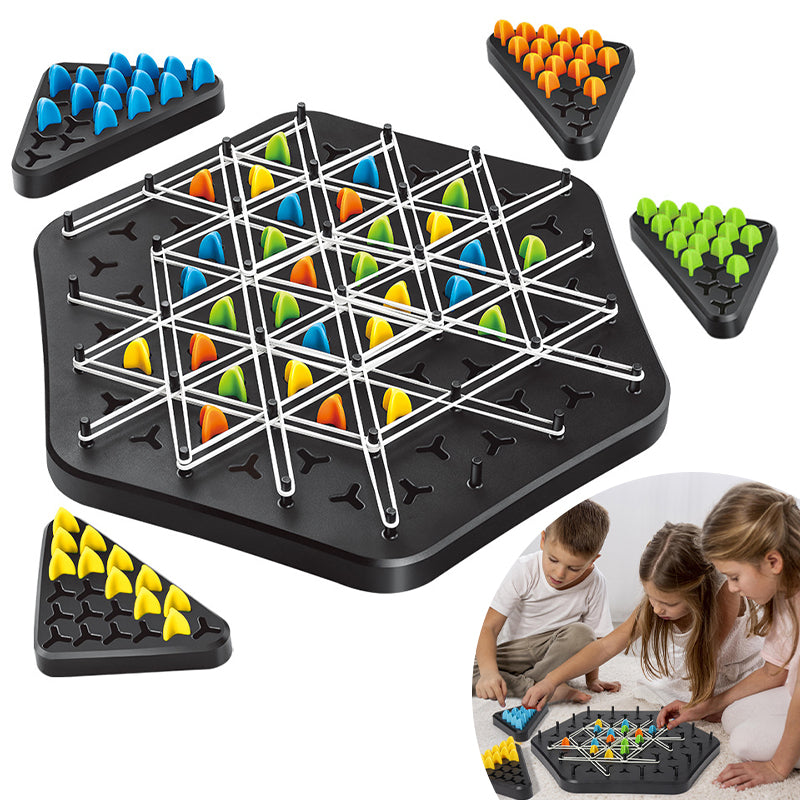 ChainGame - kedja triangel schack familj bräde roligt spel
