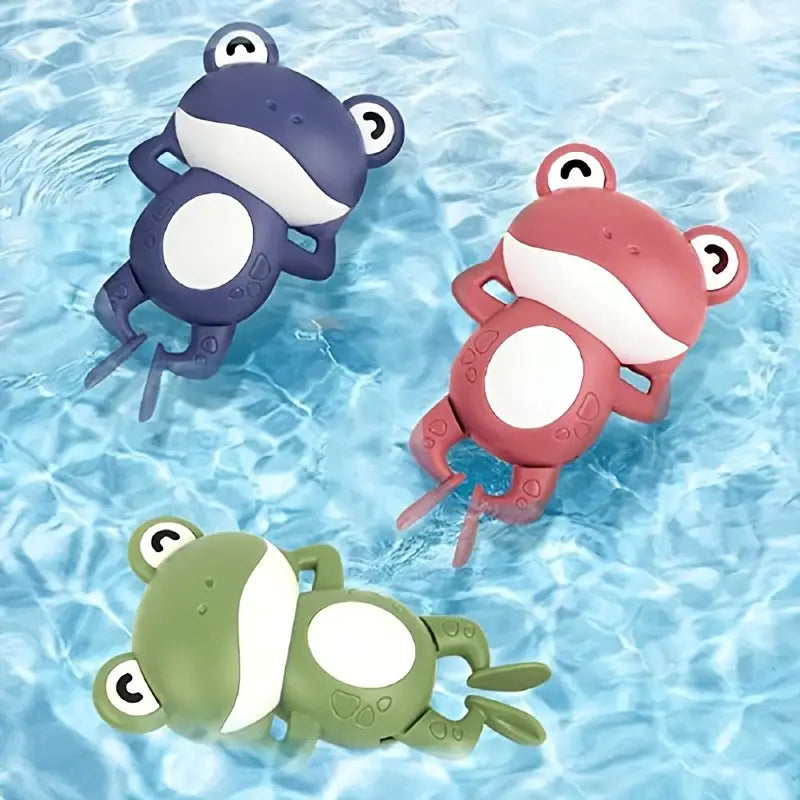 AquaBuddy - simmande groda för badglädje - Interaktiva badleksaker