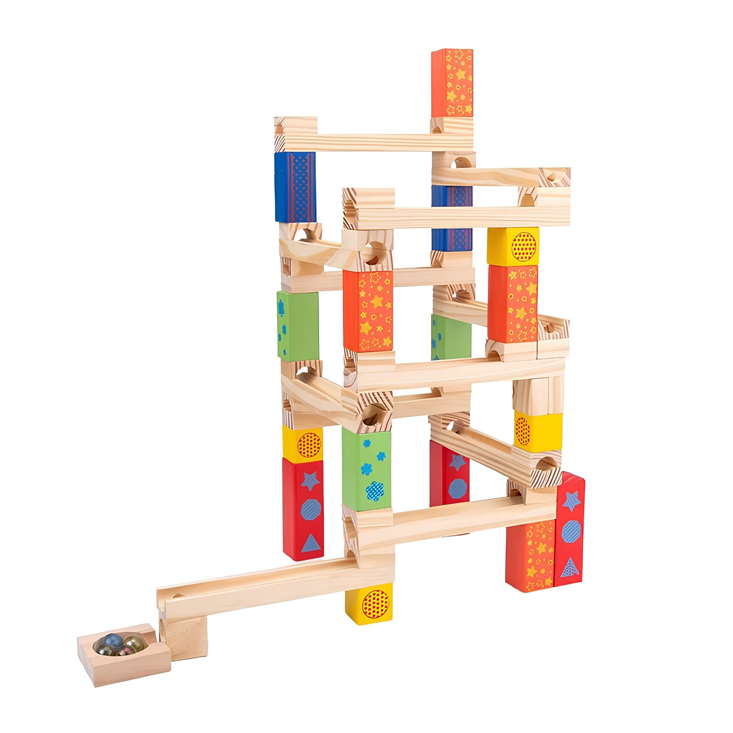 MarbleTowers | Designa din egen kulbana - Byggsats i trä