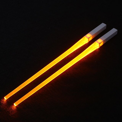 Lightsaber-ätpinnar | Ljus och skoj vid bordet - uppladdningsbara LED-ätpinnar