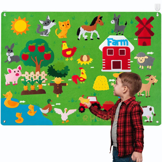 FeltPatch | Fantasifullt lärande med djur och natur - Filtspelebräde