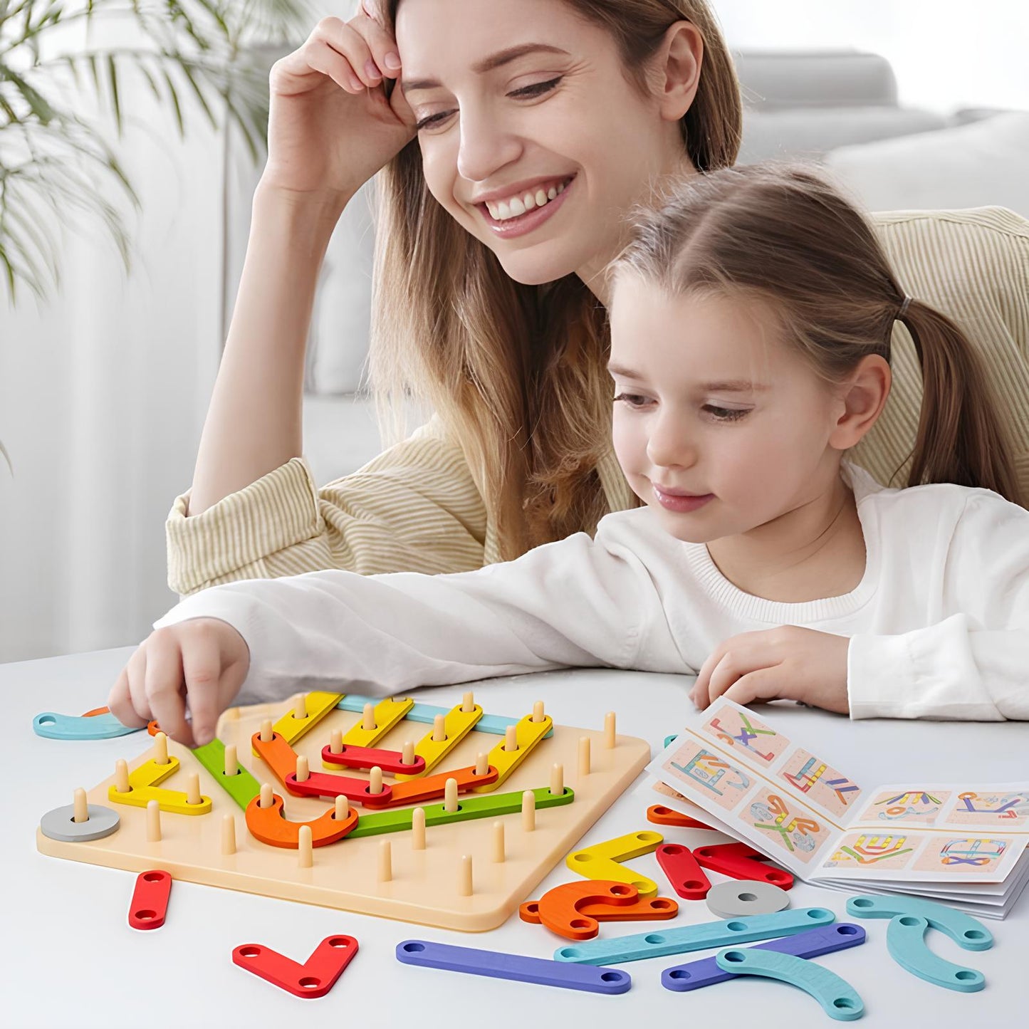 ThinkFit | Uppmuntra logiskt och kreativt tänkande - Montessori-pussel i trä