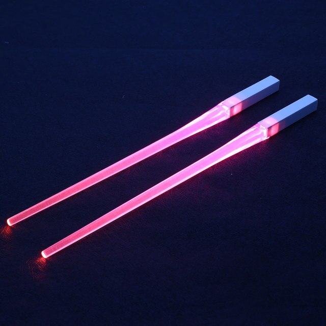 Lightsaber-ätpinnar | Ljus och skoj vid bordet - uppladdningsbara LED-ätpinnar