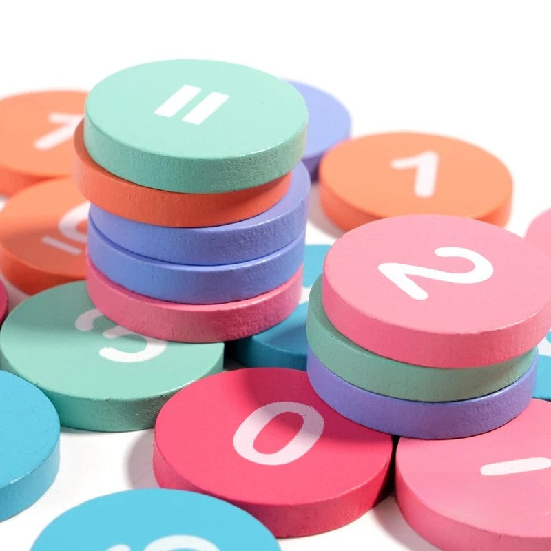 MathMates | Lär dig räkna lekfullt - Montessori matematikbräda
