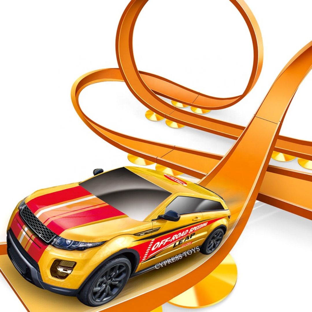 SpeedRush | Bygg och tävla - Flexibel racerbana