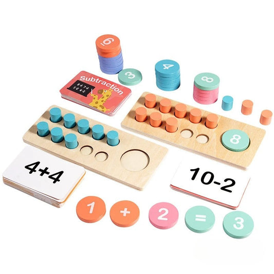 MathMates | Lär dig räkna lekfullt - Montessori matematikbräda